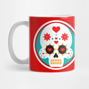 Viva Mexico Sugar Skull Mug